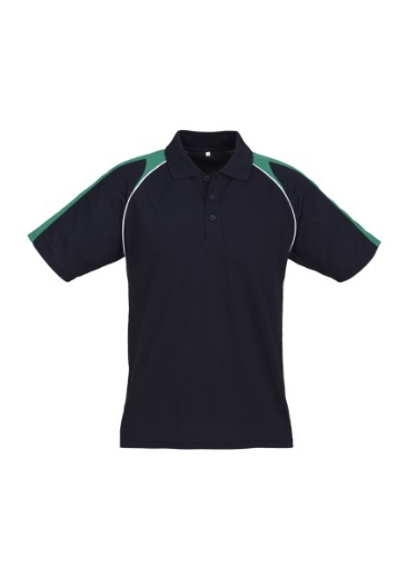 Picture of Biz Collection Mens Triton Polo Shirt 50% Cotton 50% BizCool Polyester Pique Knit